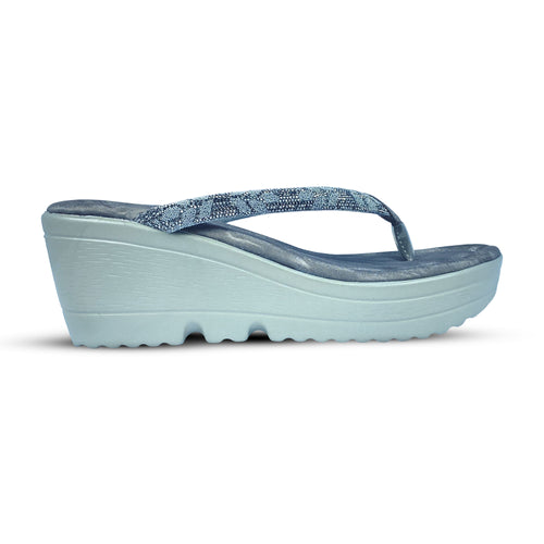 Demmey Wedge Sandals – Elegant & Comfortable Sandals with Shimmering Straps