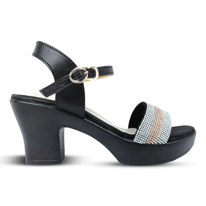 High Heel Shoes at a Reasonable Price – Italian stone-Decorated