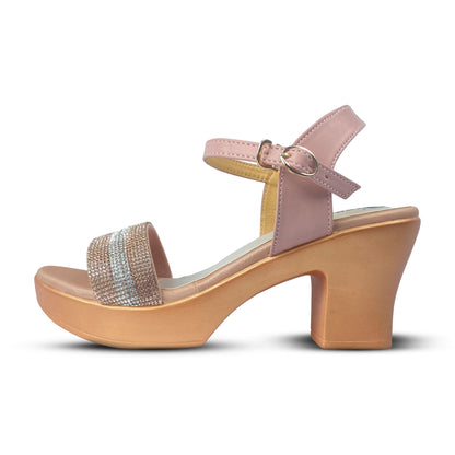 High Heel Shoes at a Reasonable Price – Italian stone-Decorated