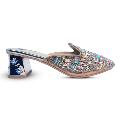Mules with Heel – Sparkling Elegance for Every Occasion