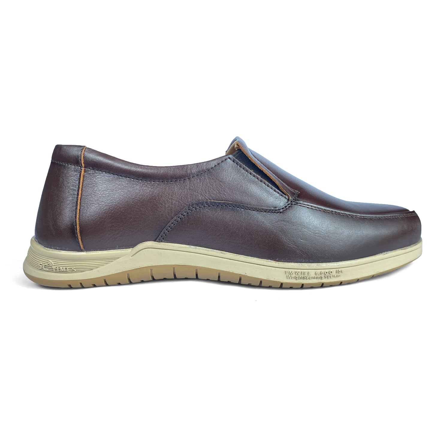 Men's Brown Leather Loafers | Premium Leather Shoes | O'range
