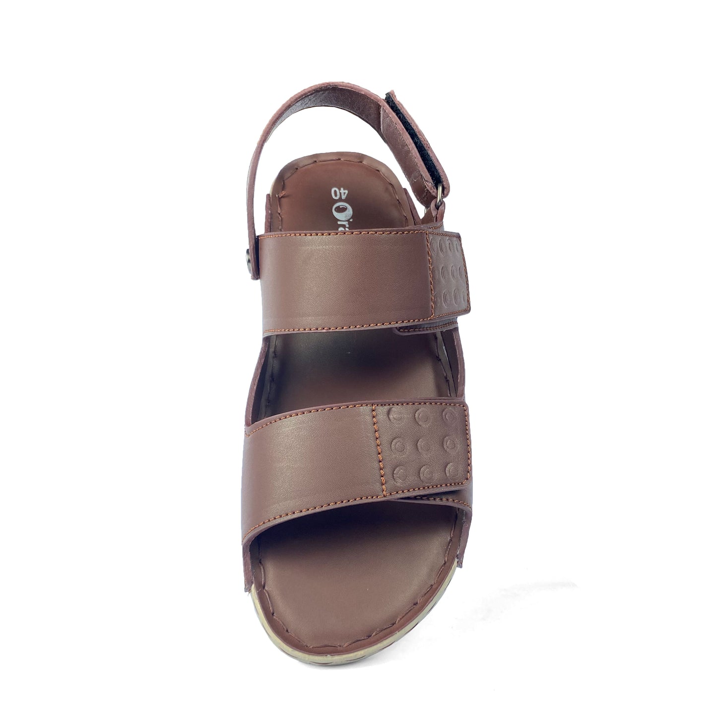 Stylish Men's Leather Sandals by O'range – Comfort & Durability