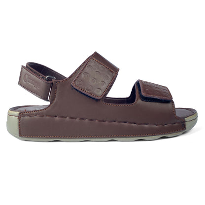 Stylish Men's Leather Sandals by O'range – Comfort & Durability