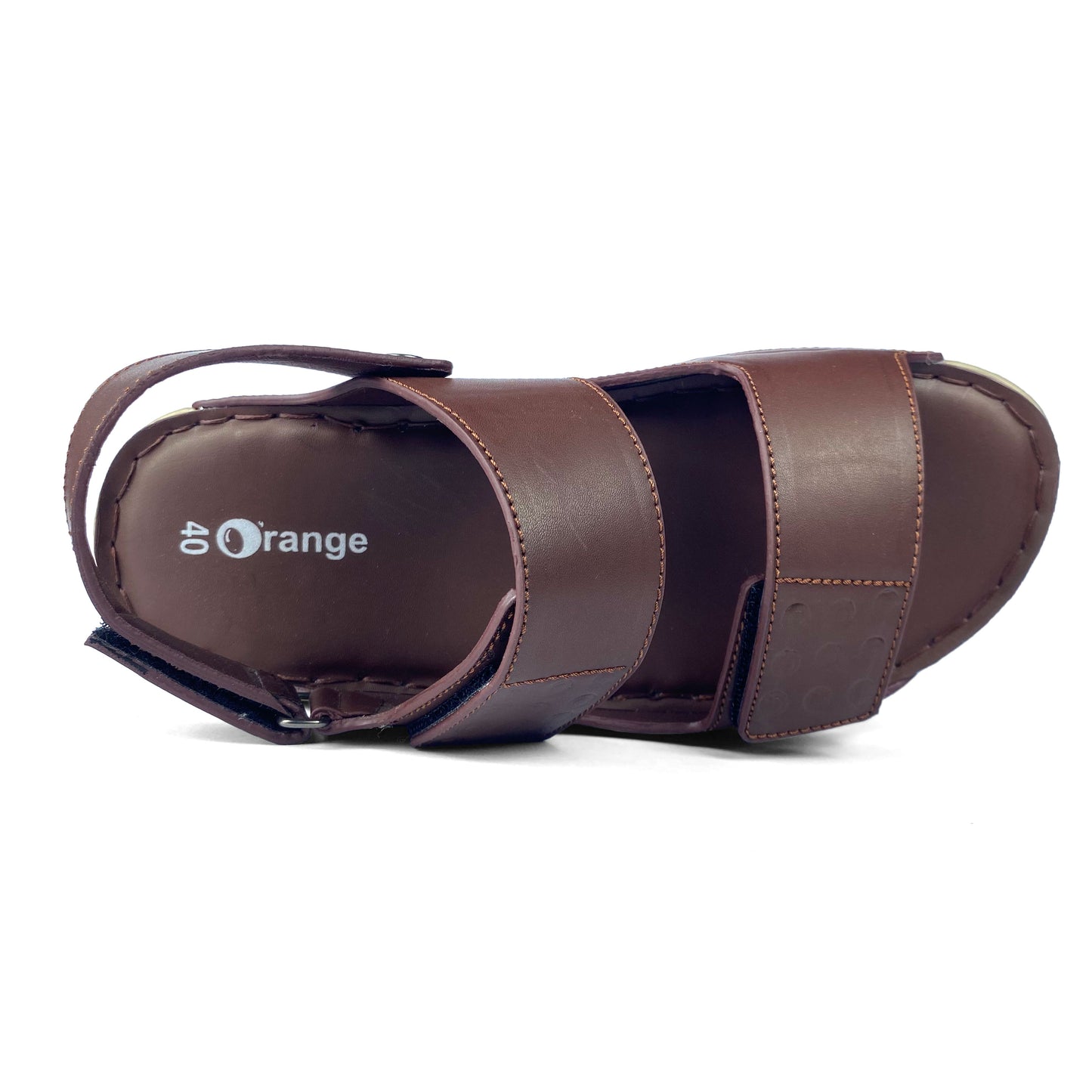 Stylish Men's Leather Sandals by O'range – Comfort & Durability