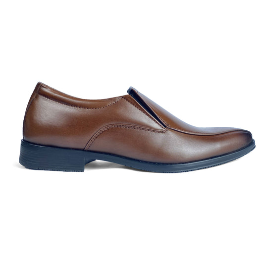 Formal Shoes for Men - O'range Brown Loafers