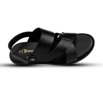 Black Casual Sandals for Men – Stylish, Comfortable & Durable Everyday Footwear
