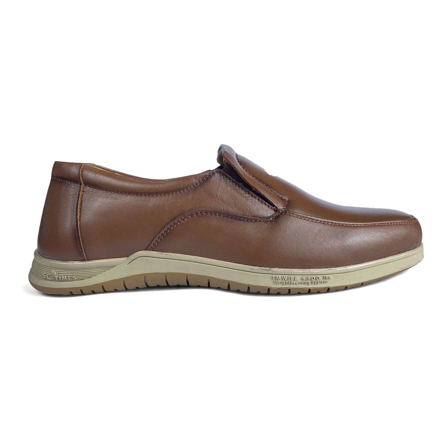 Men's Brown Leather Loafers | Premium Leather Shoes | O'range