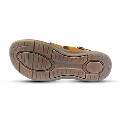 Orange Men's Sandals – Stylish, Comfortable & Durable Footwear for Warm Weather