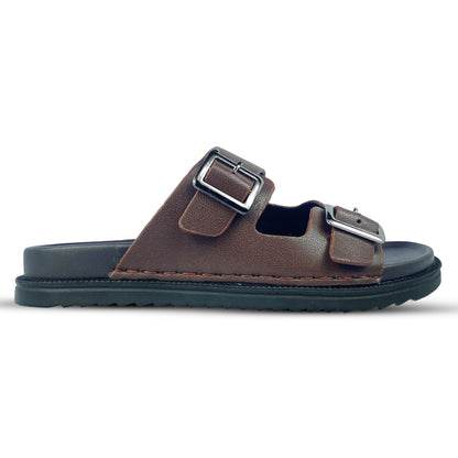 Leather Double Strap Sandals – Comfortable and Stylish for Everyday Wear