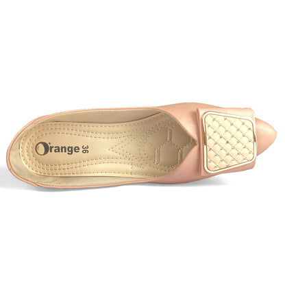 Stylish & Comfortable Pump Shoes Flatd: O'range Women's Ballet Flats