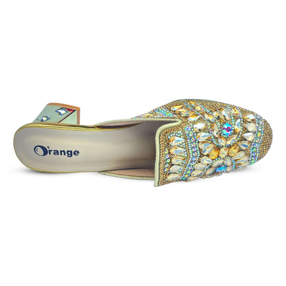 Mules with Heel – Sparkling Elegance for Every Occasion